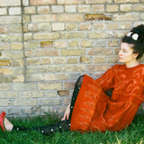 MAIDEN DRESS IN ORANGE