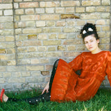 MAIDEN DRESS IN ORANGE