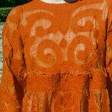 MAIDEN DRESS IN ORANGE