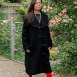 MALLA COAT IN BLACK