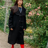 MALLA COAT IN BLACK