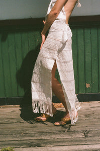 MASKA LONG DRESS IN IVORY