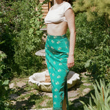 MASKA MIDI SKIRT IN TEAL