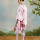 SKIRT IN MAGENTA