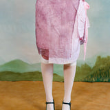 SKIRT IN MAGENTA