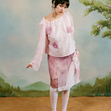 SKIRT IN MAGENTA