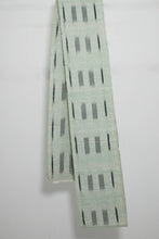 Load image into Gallery viewer, Sparkly metallic mint green handwoven cloth