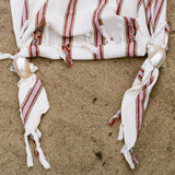 large natural turbot shell napkin rings