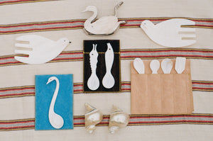 large natural turbot shell napkin rings