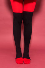 Load image into Gallery viewer, Ballerina core cozy ribbed knit leg warmers in black for cutie girls and layering queens