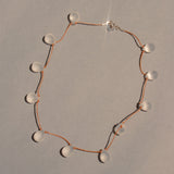 NOUE NECKLACE IN FROST/TAN