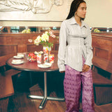 NOUCKI TROUSER IN LIGHT PURPLE