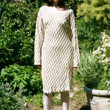 OFF THE SHOULDER BEADED DRESS