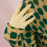 OLA RING IN SILVER/BROWN