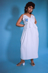 OPHELIA DRESS WITH EMBROIDERY - Naya Rea