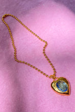 Load image into Gallery viewer, PACHA NECKLACE IN GOLD/LIGHT BLUE - MONDO MONDO