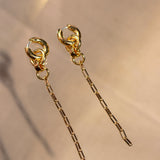 PEZZA EARRINGS IN GOLD