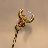PEZZA EARRINGS IN GOLD