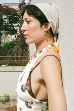 Load image into Gallery viewer, polyester elastane sequin fitted halter dress silk ruffle