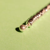 PRIN EARRINGS IN HEMATITE