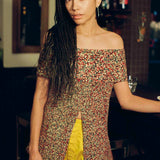 RAYA TOP IN PEPPER LEAF