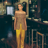 RAYA TOP IN PEPPER LEAF