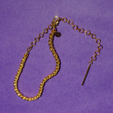 RING CHAIN NECKLACE GOLD