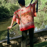 ROBIN HANDPLEATED TOP IN BIRTE