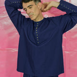 ROMAIN SHIRT IN NAVY