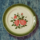 ANTIQUE ROSES PLATE