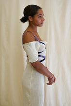Load image into Gallery viewer, SALOME DRESS IN WHITE SAND - 100% SILK