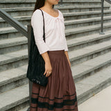 SCOOP TOP IN BLUSH