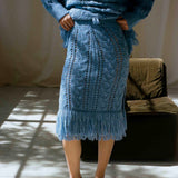 SOLA SKIRT IN SKY