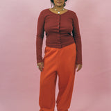 THE BIG SWEATPANT IN VINTAGE RED