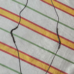 ionized stainless steel chain crocheted pullover necklace