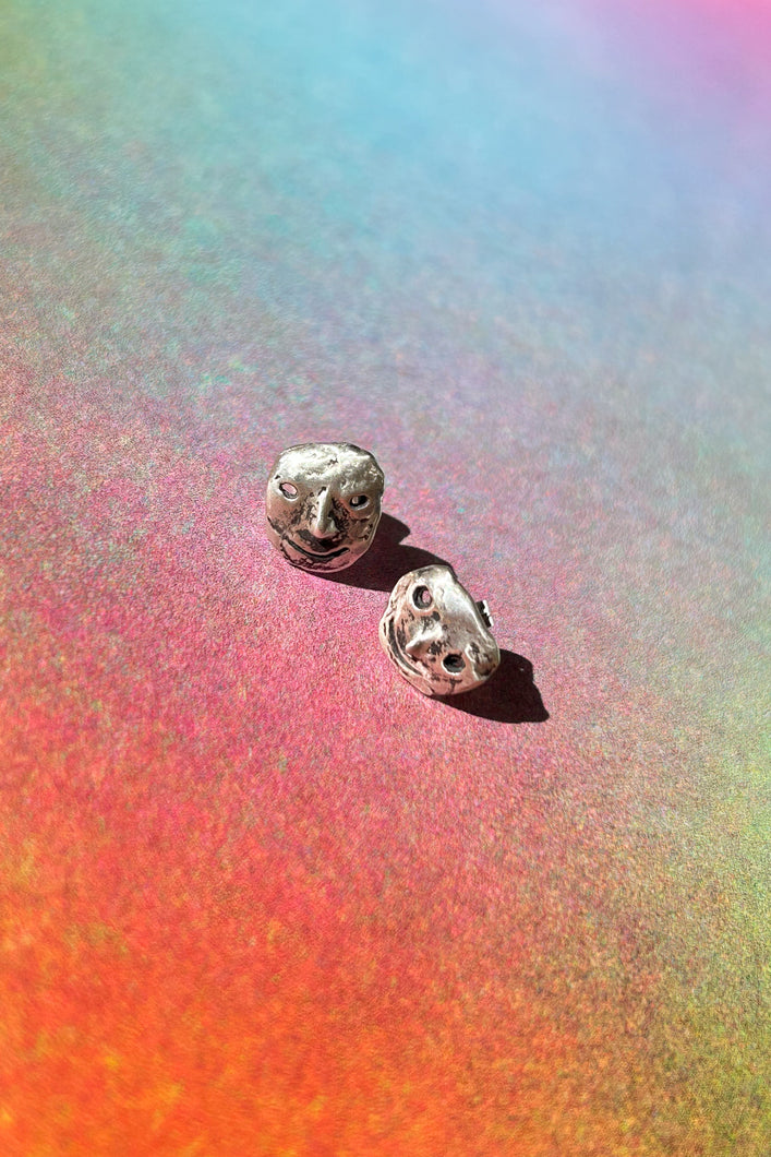 STREET LIFE STUDS IN STERLING SILVER