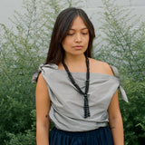 SWAN TOP IN METAL