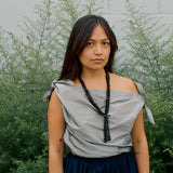 SWAN TOP IN METAL
