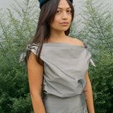 SWAN TOP IN METAL