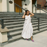 TABEA DRESS IN WHITE