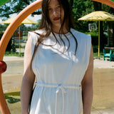 TESSA TERRY TUNIC IN WHITE