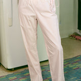 TIE PANTS IN BLUSH PINK