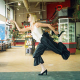 handmade silk bloomers in black