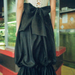 handmade silk bloomers in black