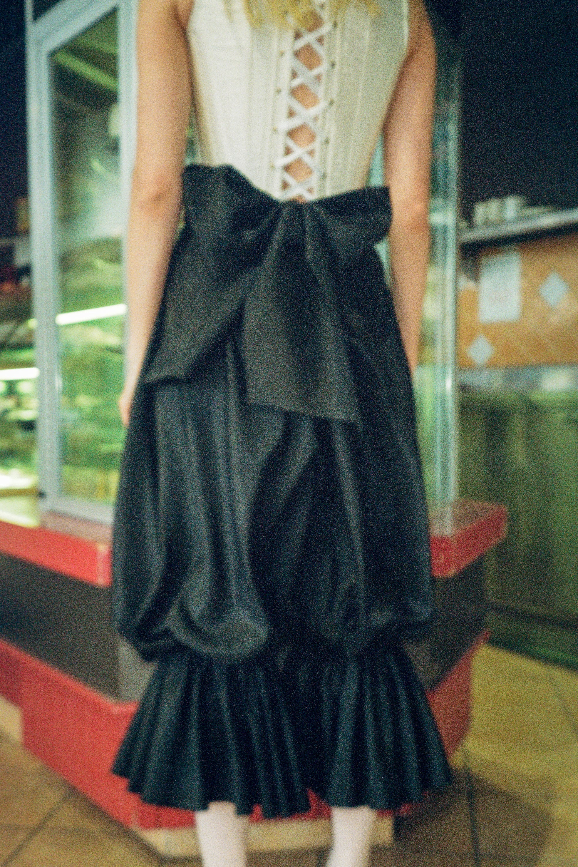 handmade silk bloomers in black