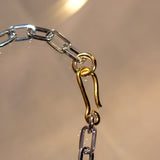 TWO TONE DIARIO NECKLACE