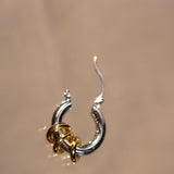 TWO TONE FILLIA EARRINGS