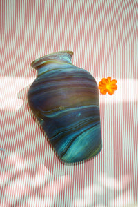 LARGE PHOENICIAN GLASS VASE IN STAMNOS - Hebron Glass