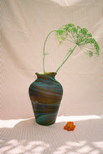 Load image into Gallery viewer, LARGE PHOENICIAN GLASS VASE IN STAMNOS - Hebron Glass