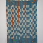 VINTAGE BAOULÉ IN INDIGO WITH ORANGE STRIPE
